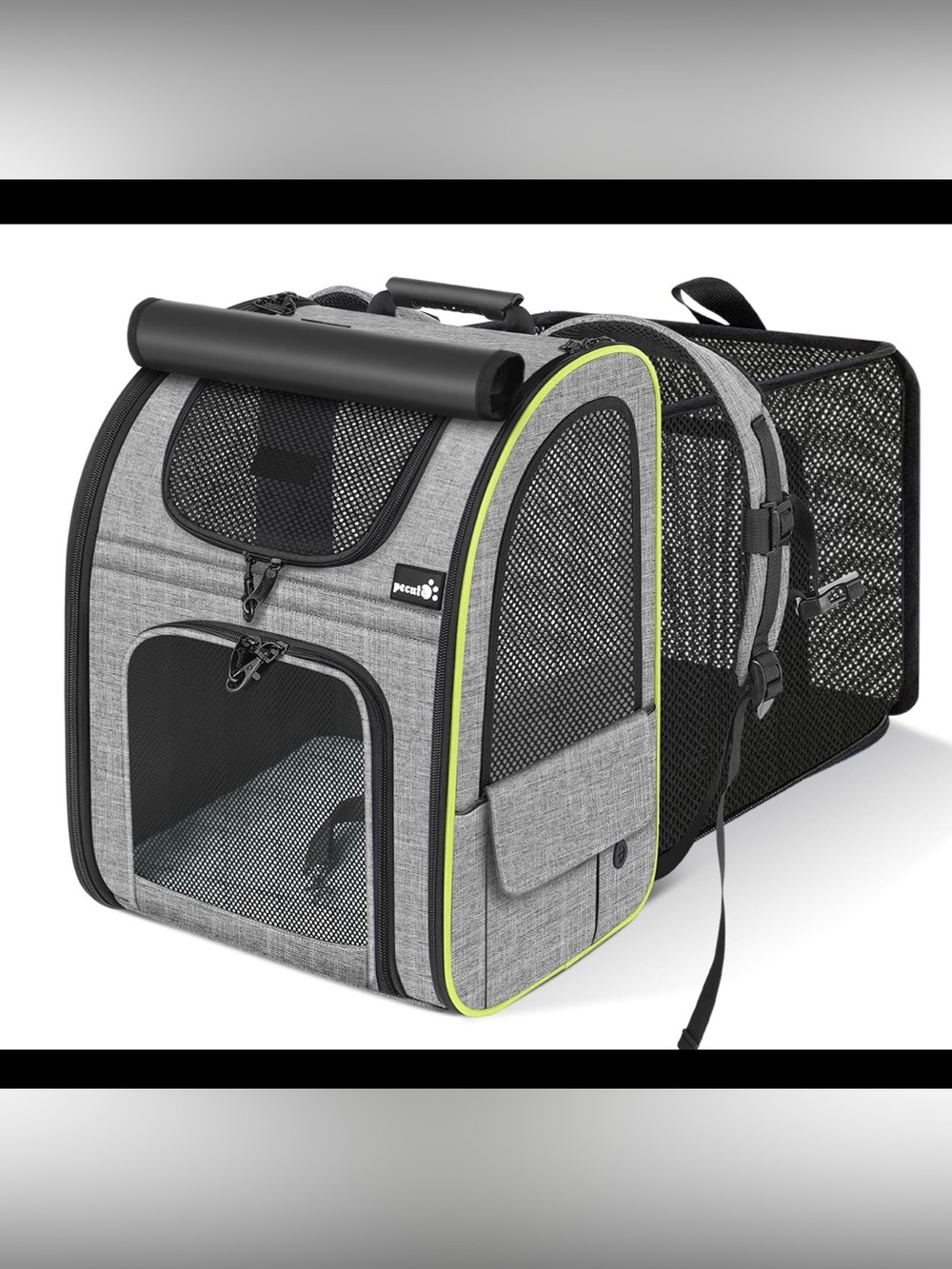 Pet carrier backpack